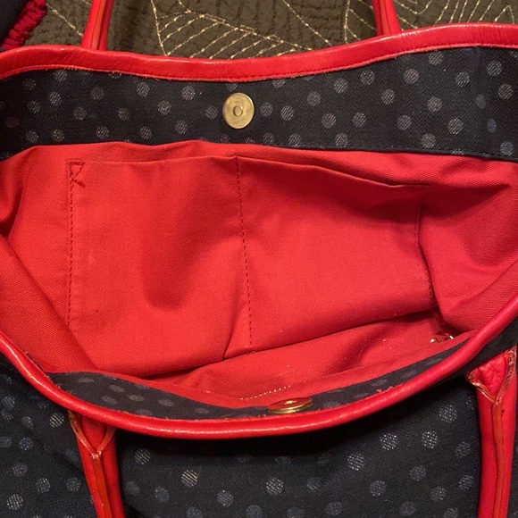 Designer Red Valentino beautiful canvas handbag. - Picture 10 of 10